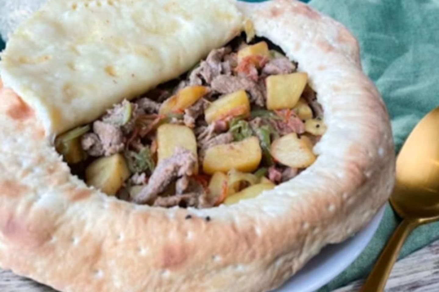 Meat Casserole With Potatoes