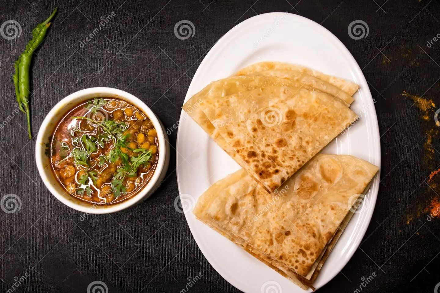 Chana Paratha Special