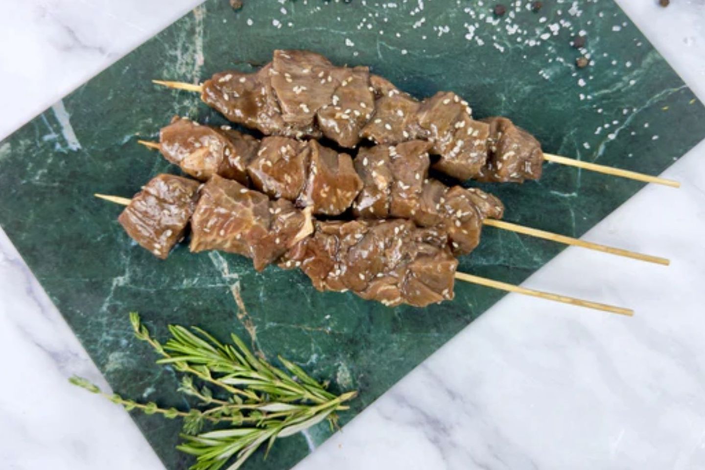 Teriyaki Beef Skewers