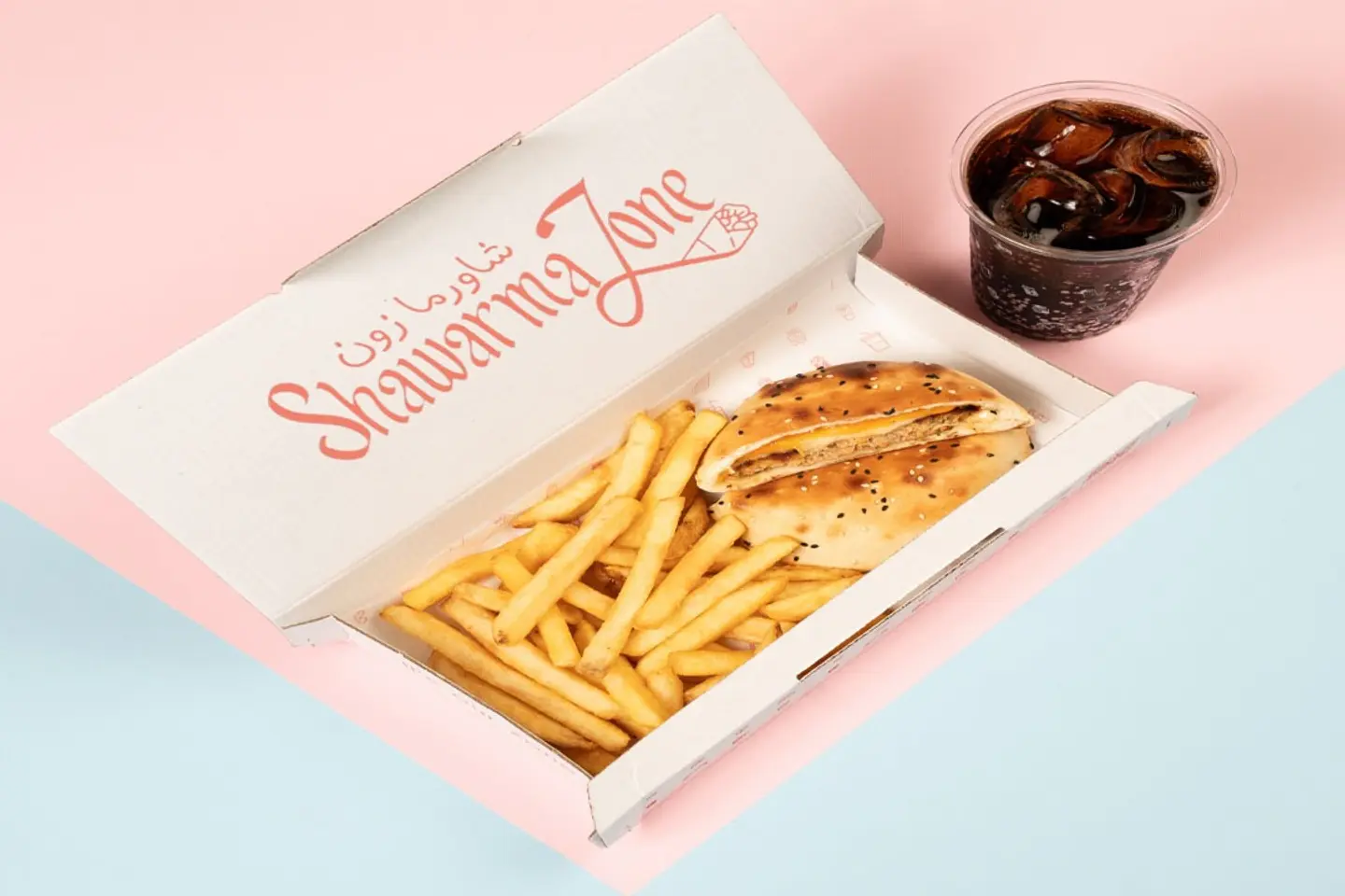 Chicken Burger Pie Meal