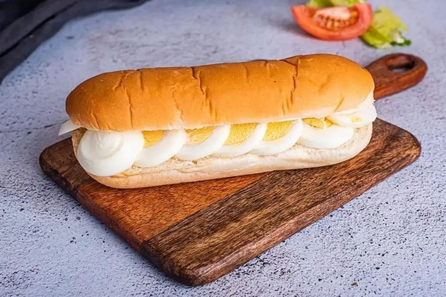 Boiled Egg Sandwich