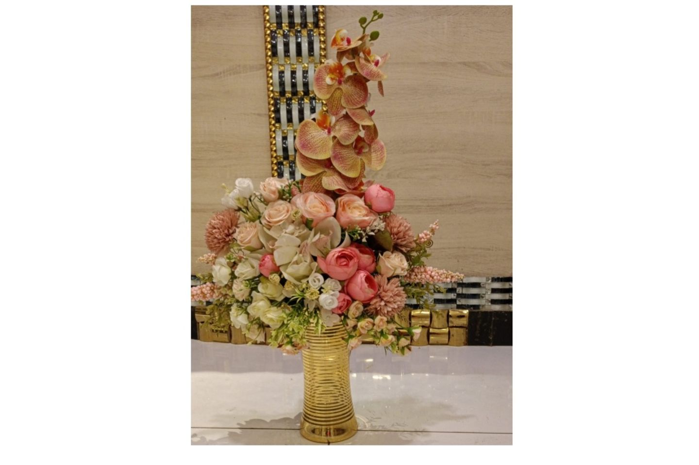 Artificial Gold Vase 55