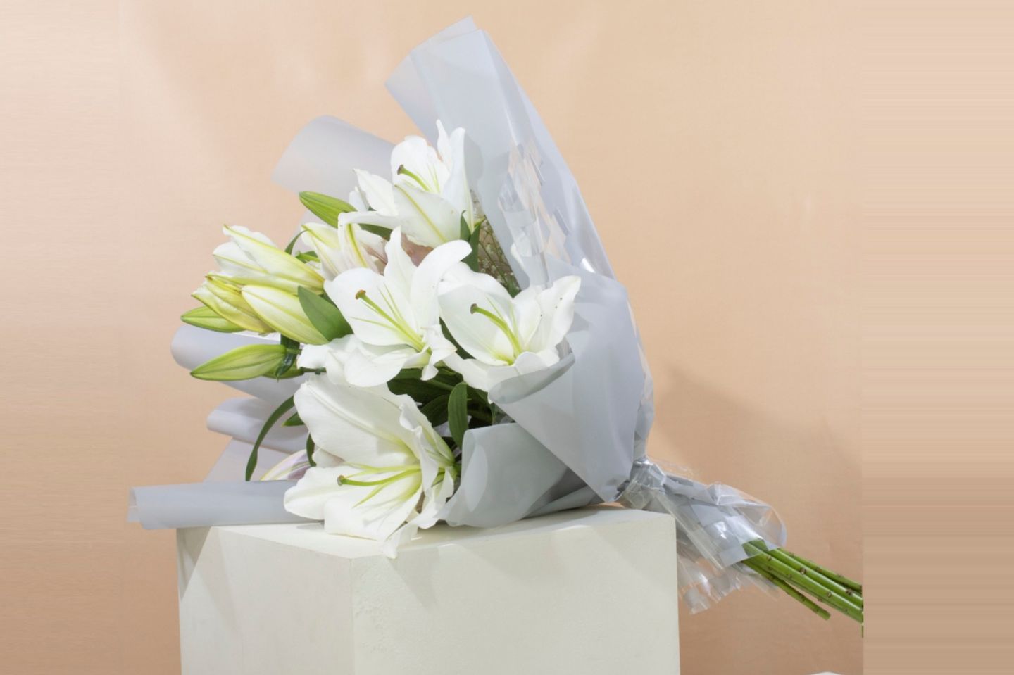 White Lily Bouquet