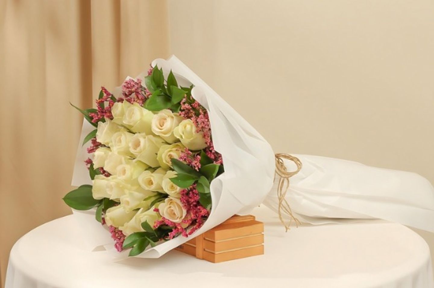 White Rose Bouquet 20