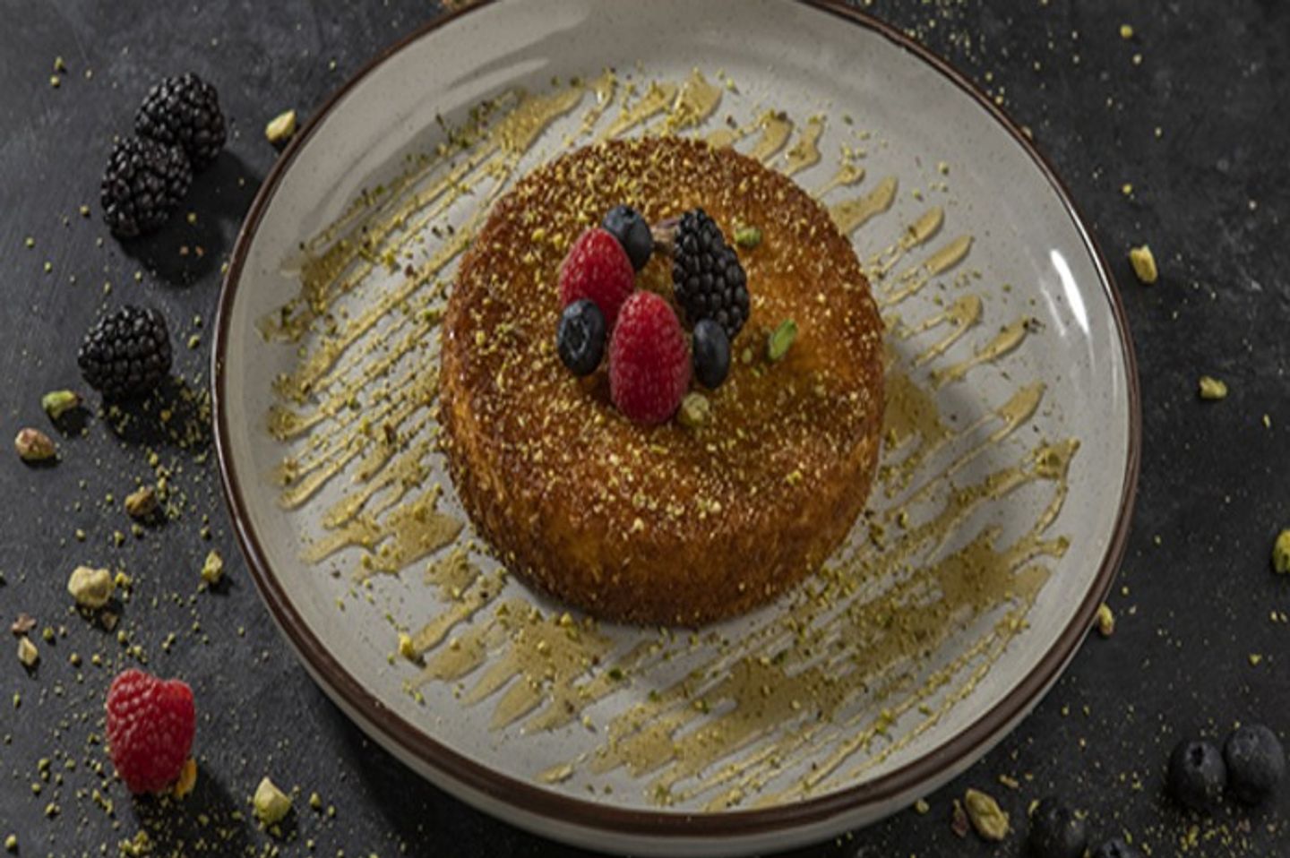 Basbousa With Cream