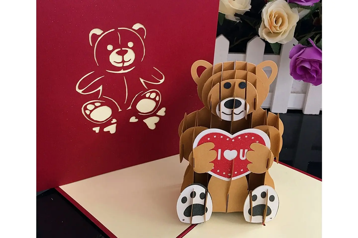 Love Bear Greeting Card