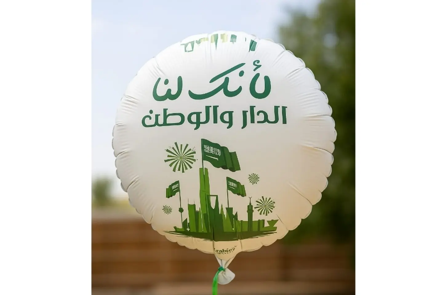 بالون قصدير اليوم الوطني ٦