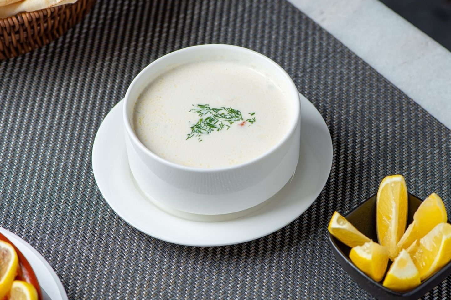 شوربة الكريمة البحرية