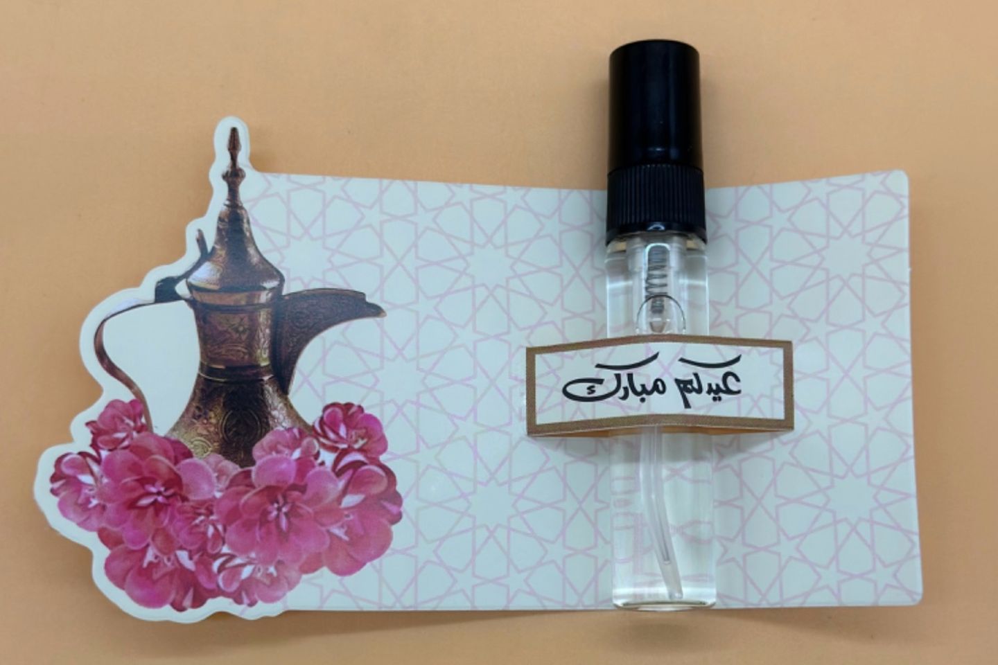 Card With Perfume