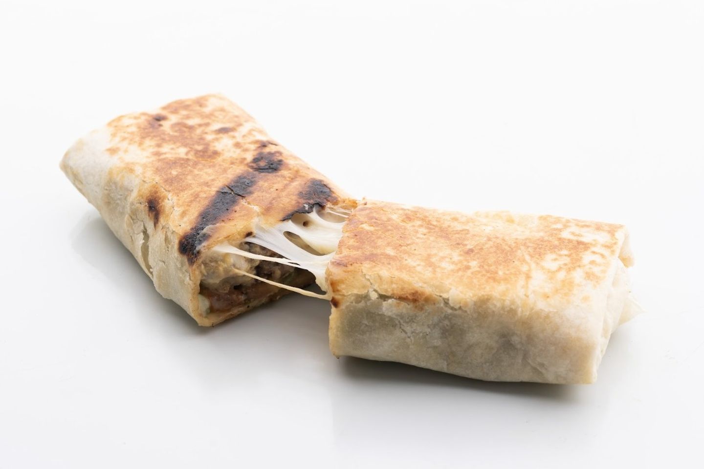 موزريلا برجر دجاج- تورتيلا