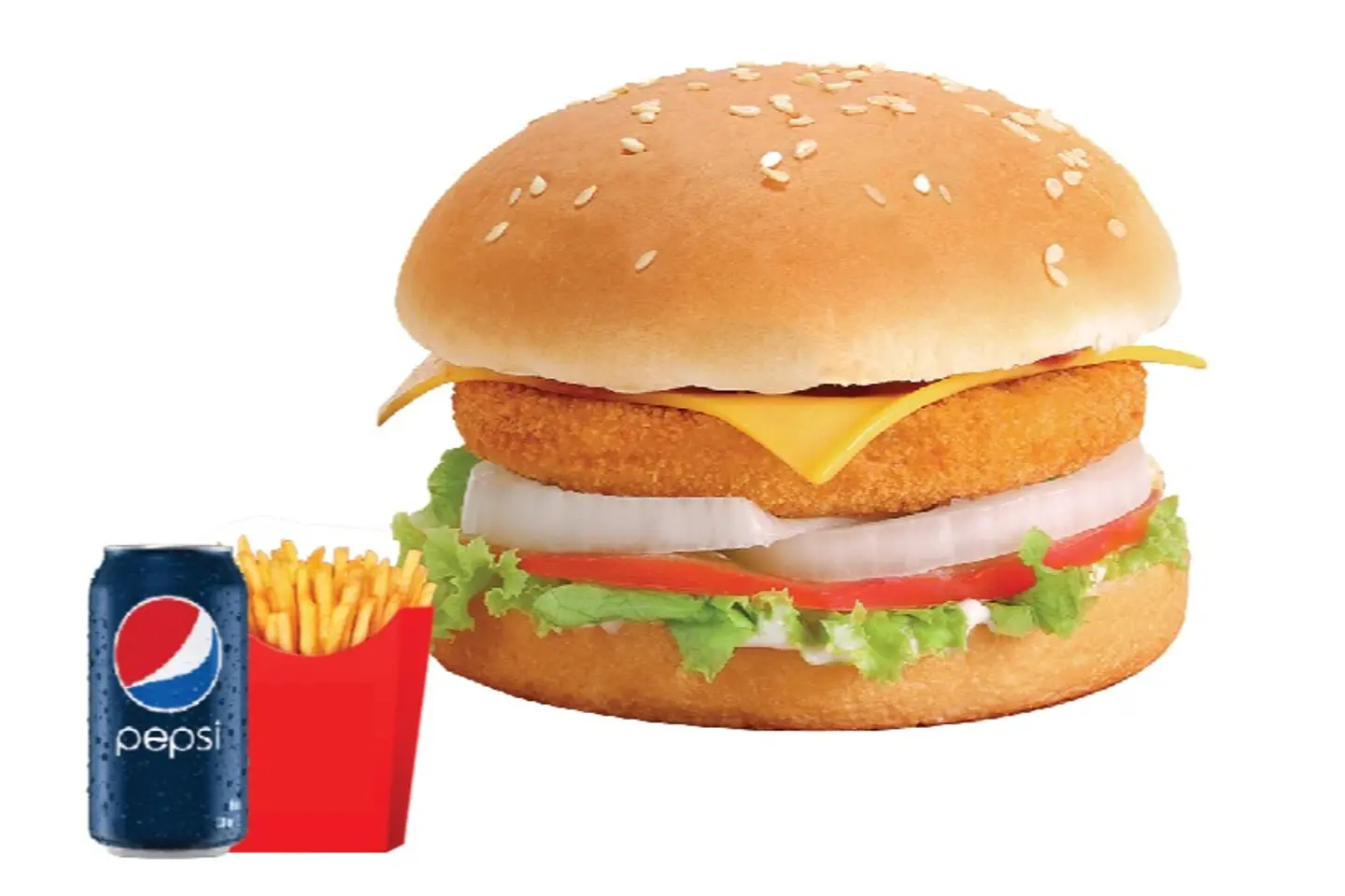 وجبة برجر سبايسي