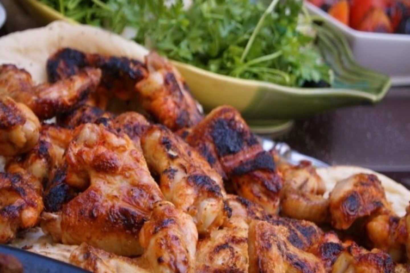 صحن جوانح مشوي ٣ اسياخ