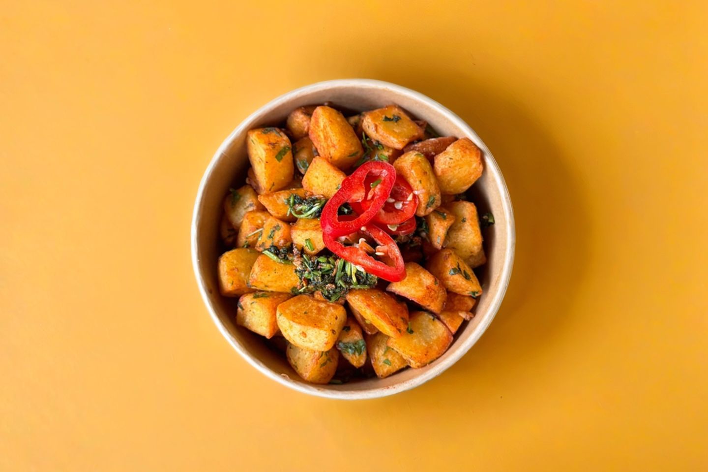 بطاطا حارة