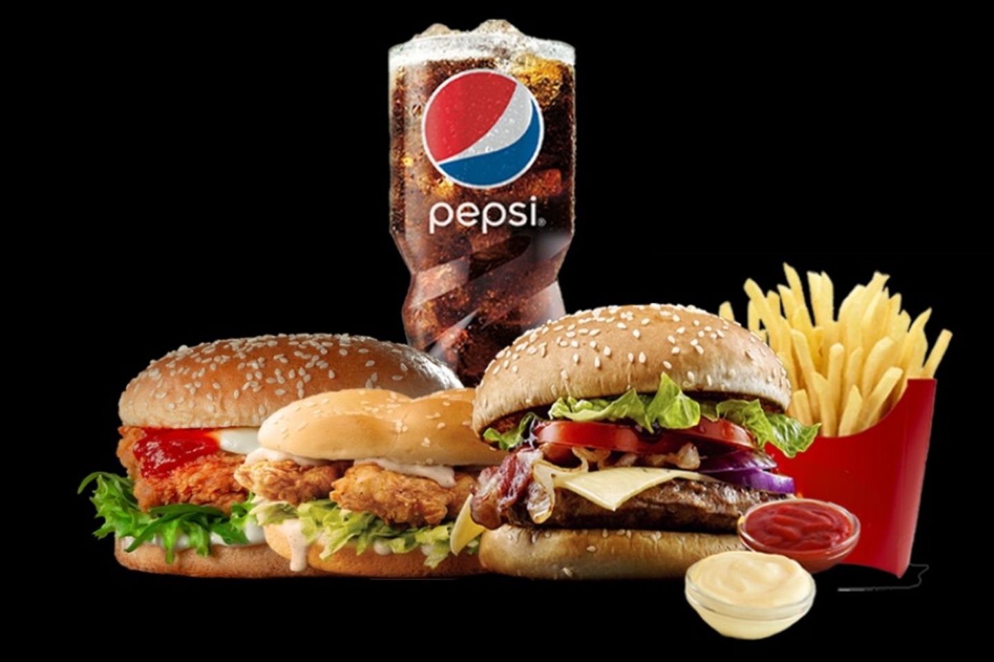 Burger Bonanza Combo Meal