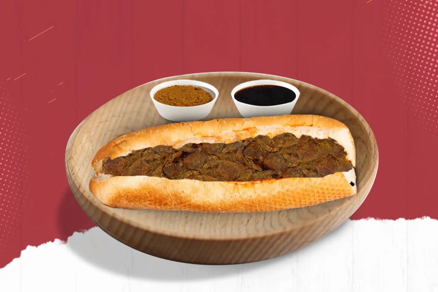 سندوتش سيريه لحم