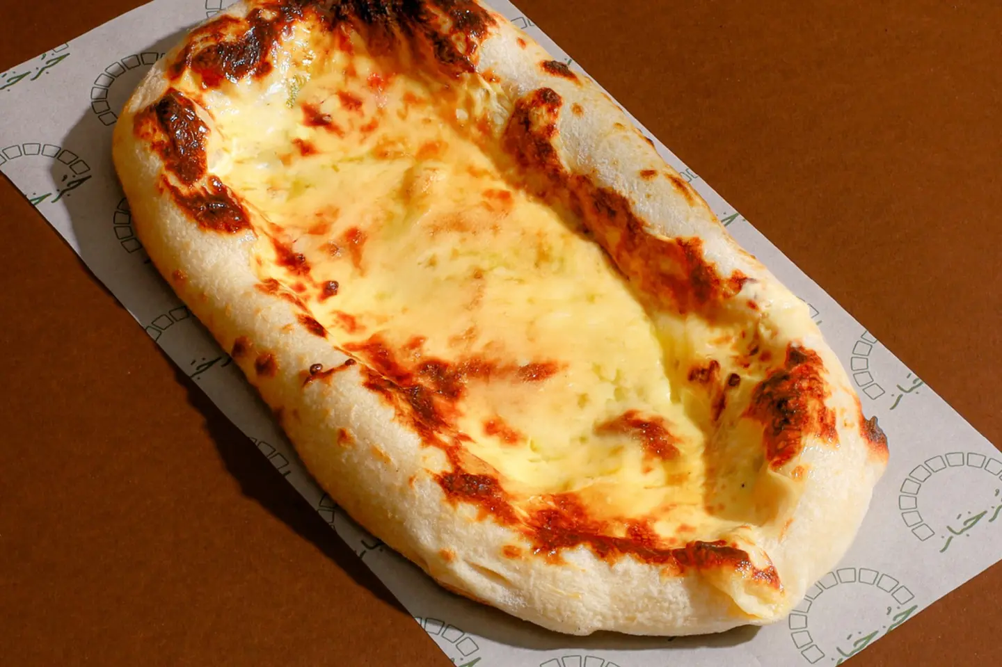 Spread Cheese Flat Bread