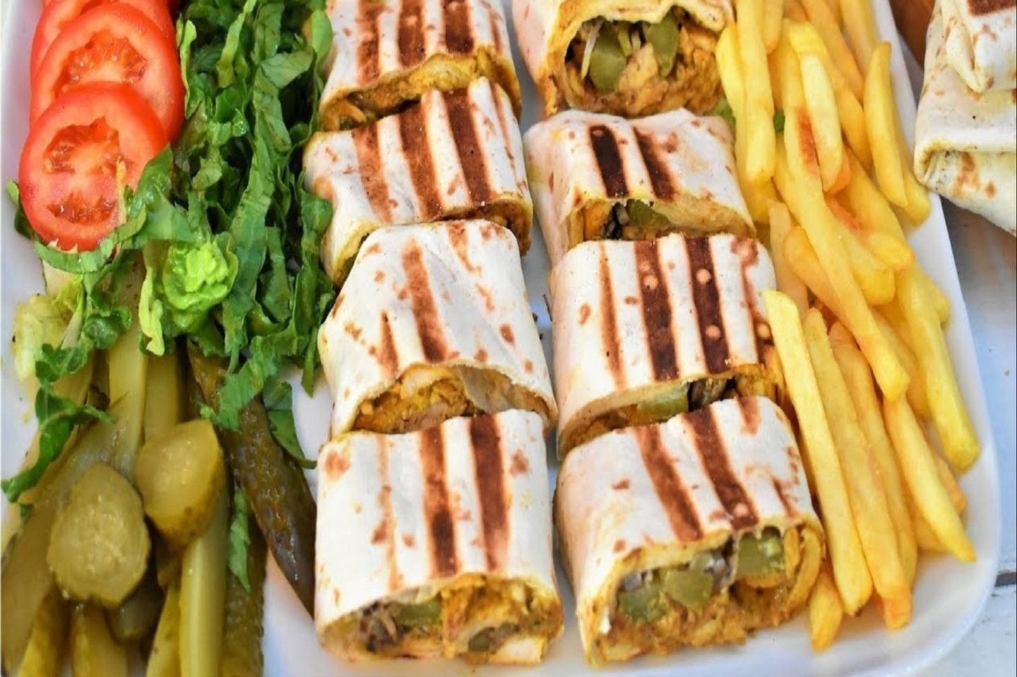 Spicy Chicken Shawarma Sandwich