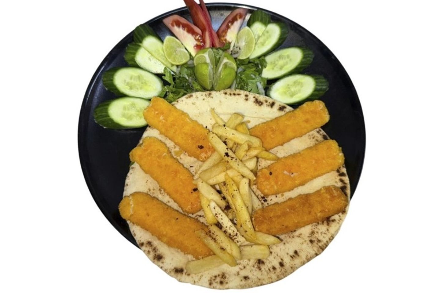 Fried Fish Fillet Meal