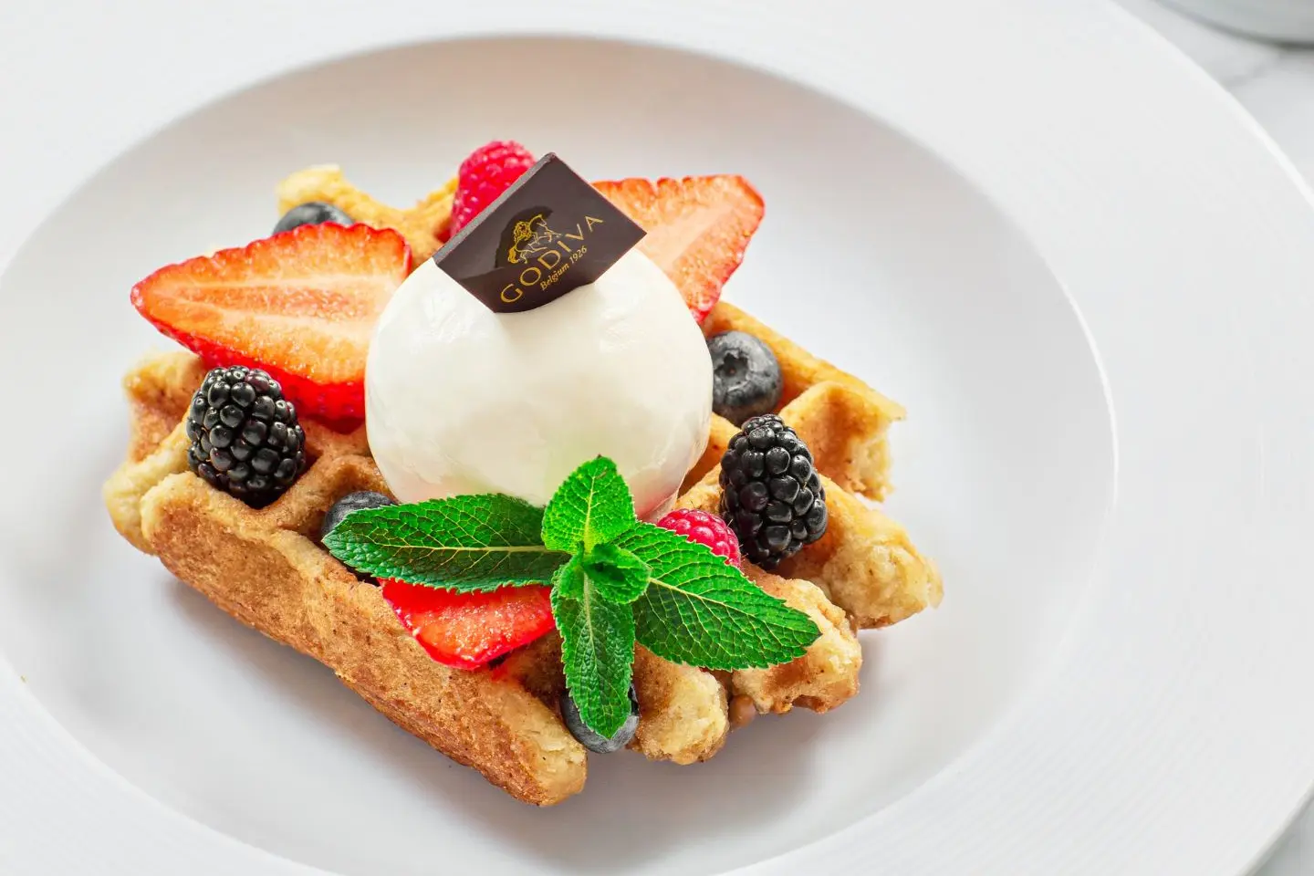 Fresh Berries Waffle