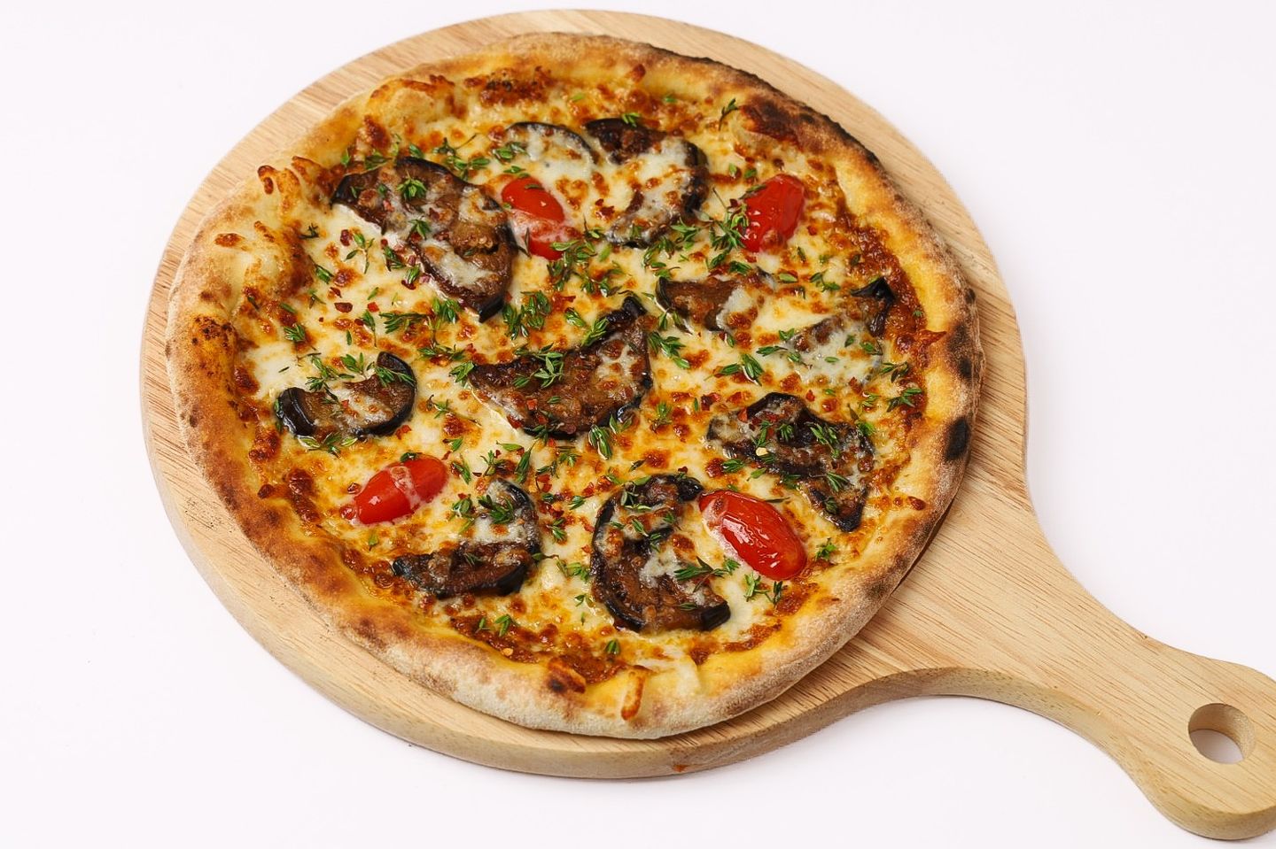Eggplant Pizza