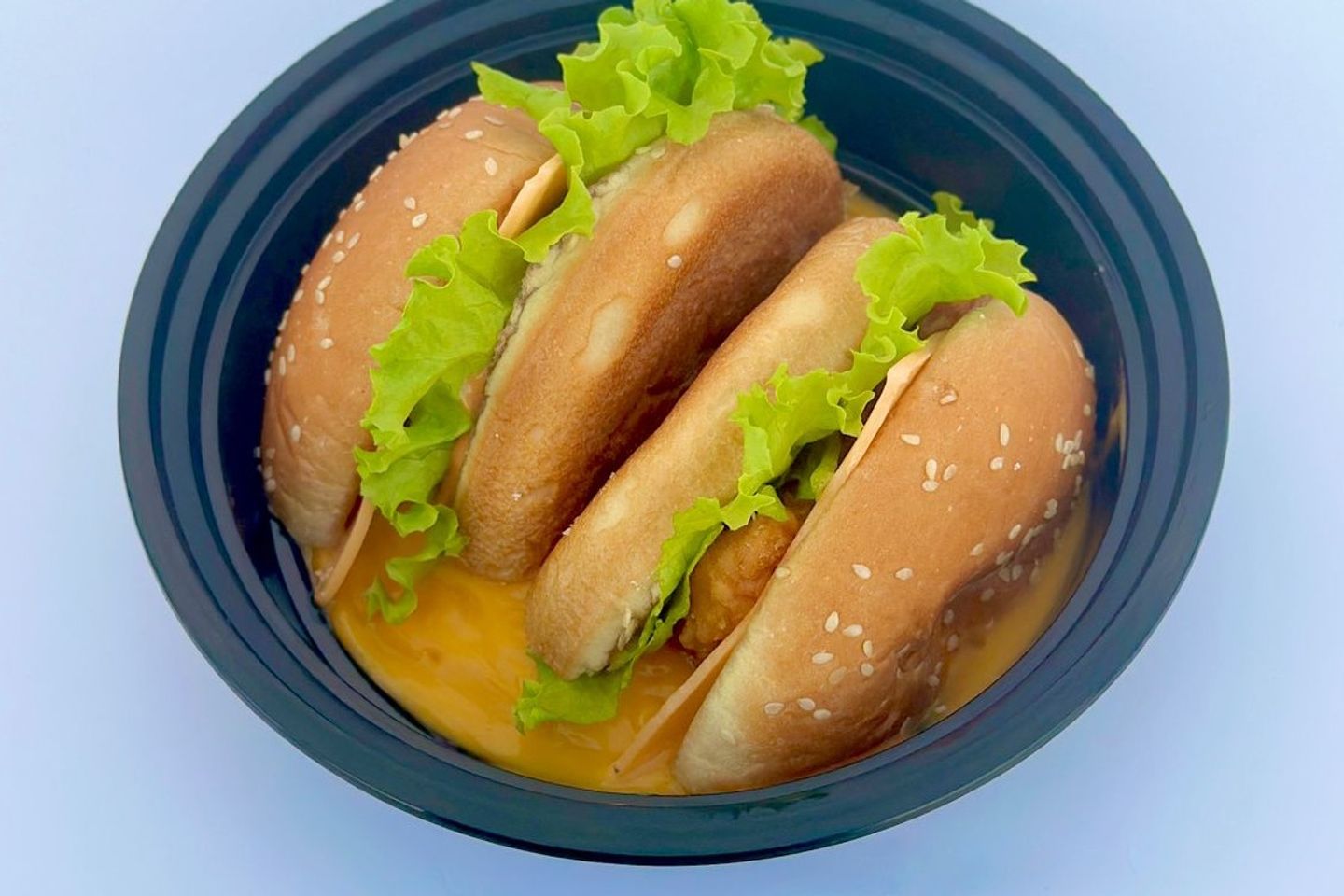 Affogato Chicken Burger