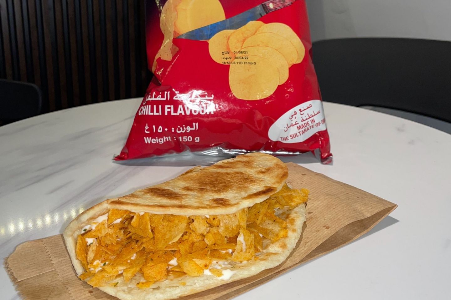 Oman Potato Cheese Chapati