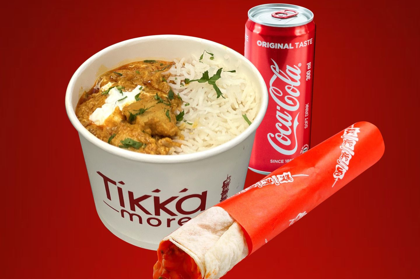 Butter Chicken Rice Meal