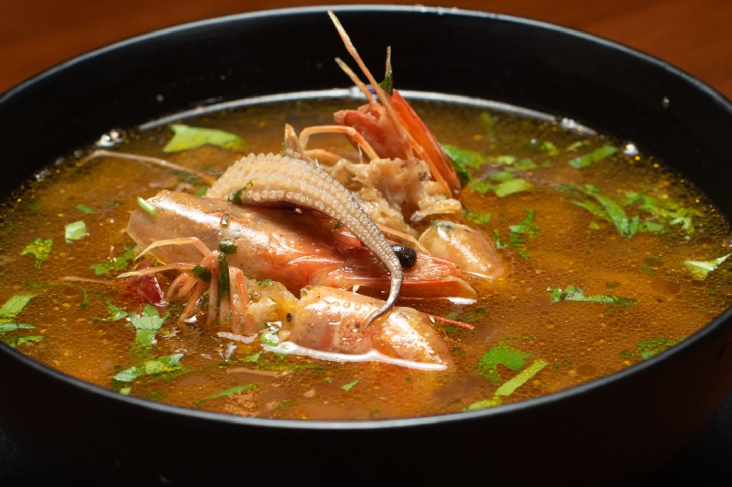 شوربة ثمار البحر