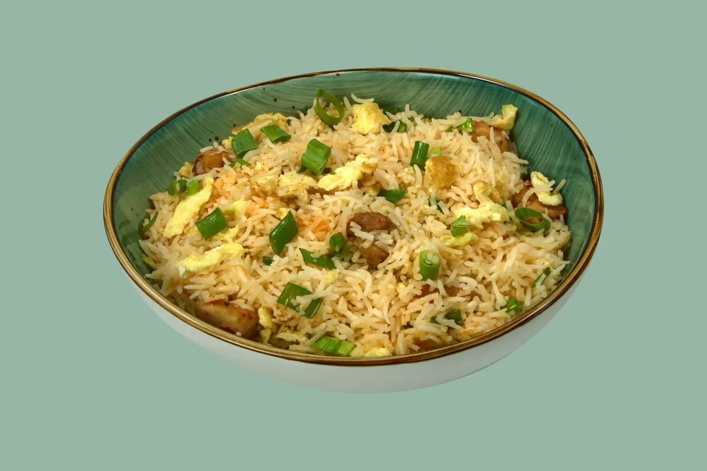 أرز مقلي بالدجاج