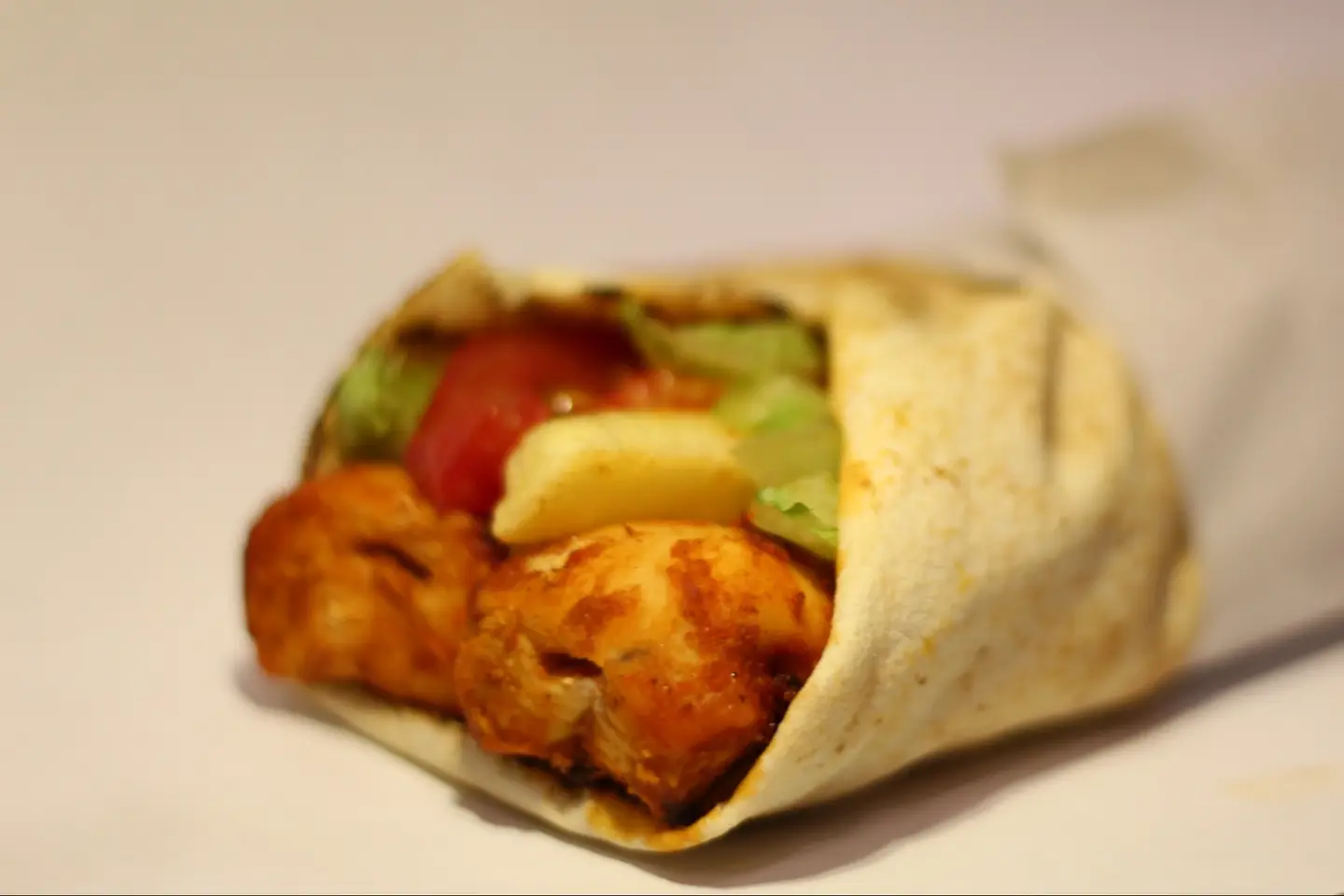 أوصال دجاج مشوي