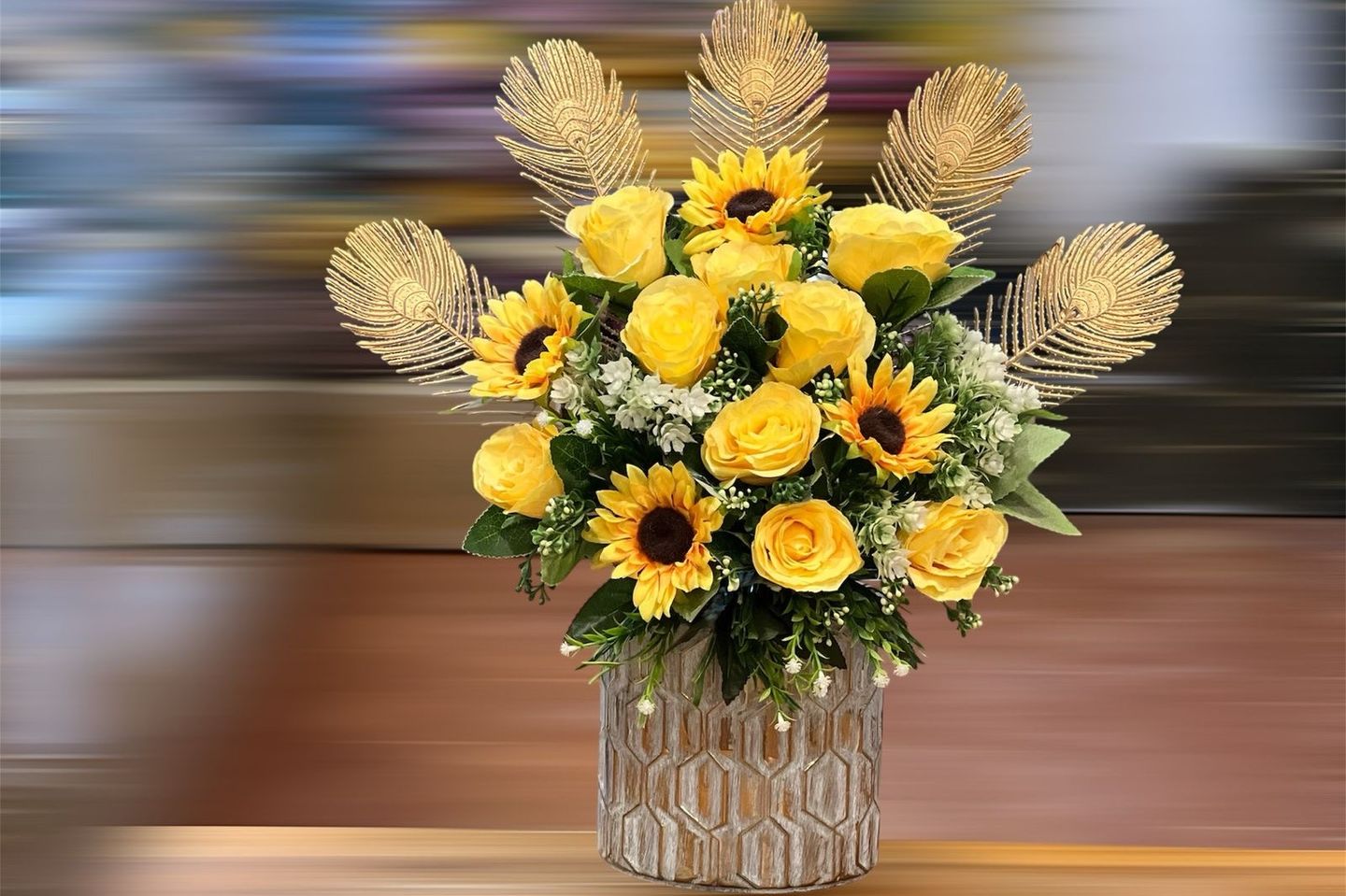 Sunflower Vase