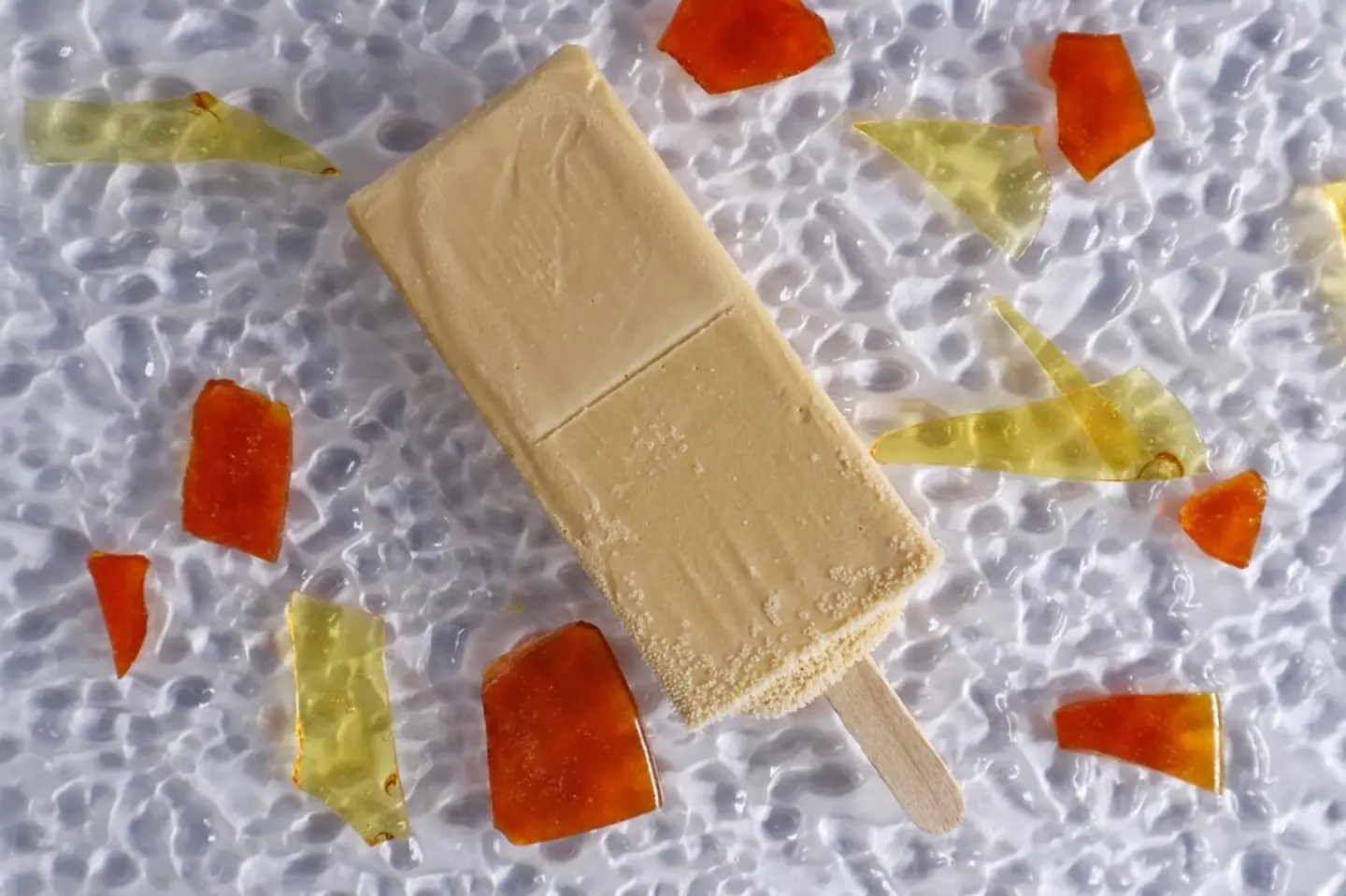 Salted Caramel Popsicle Ice Cream