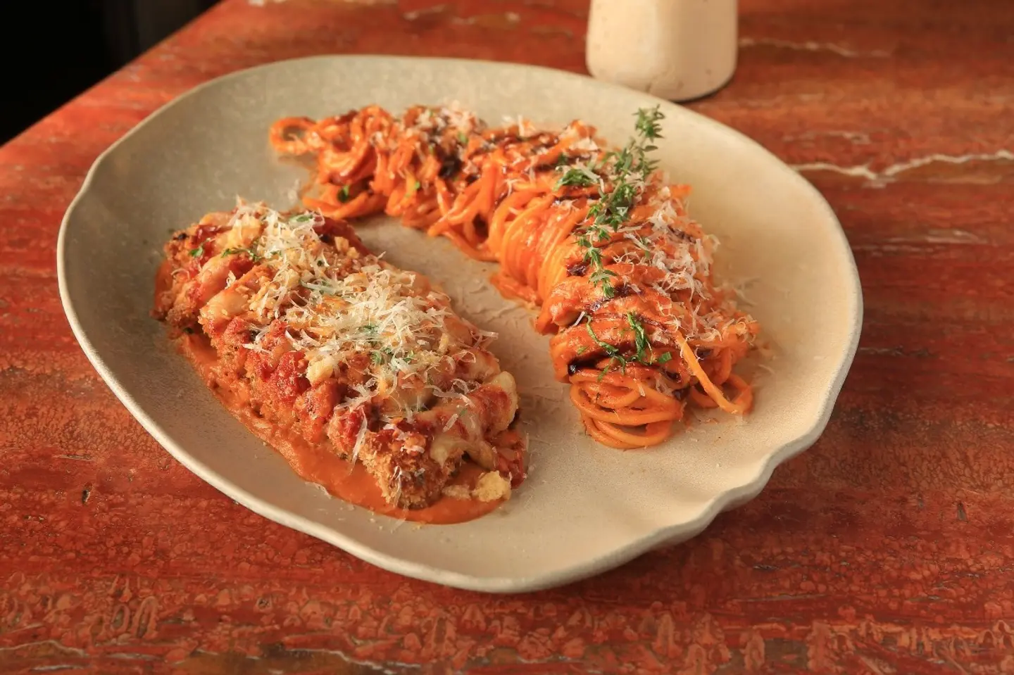 Spaghetti Parmigiano