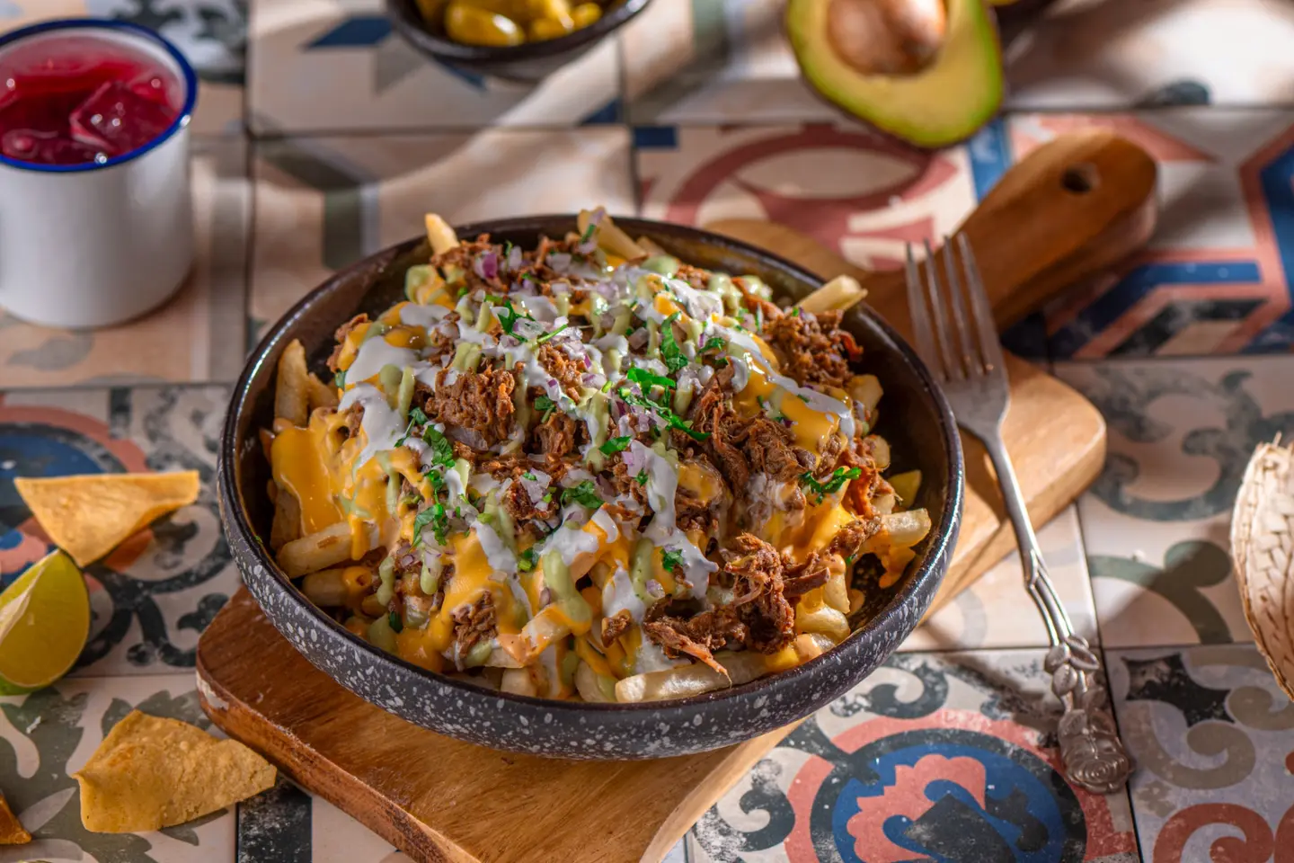 بطاطس مقلية بالبيريا