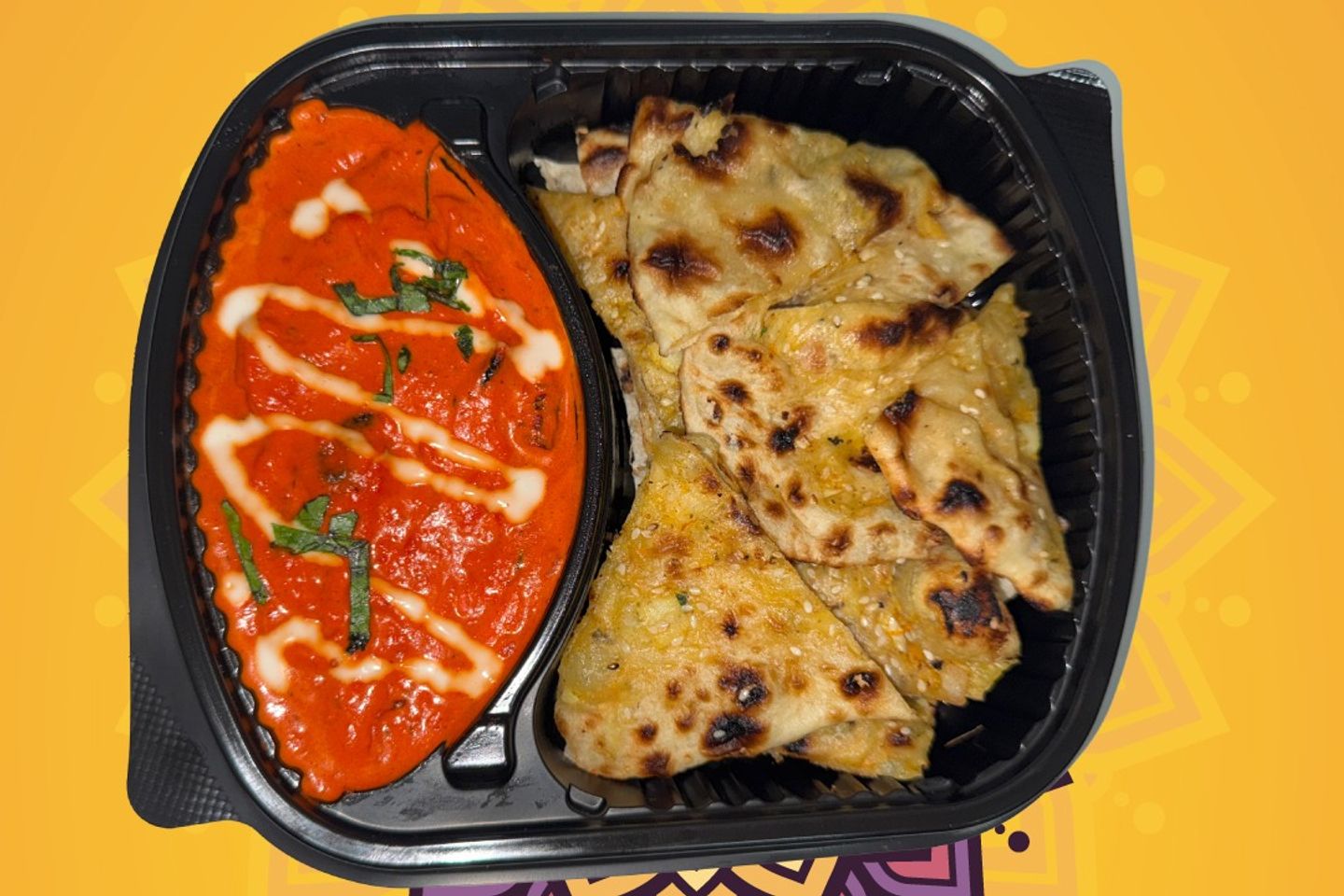 Butter Chicken Kulcha