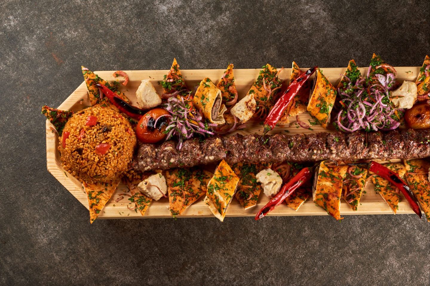 Meter Adana Kebab