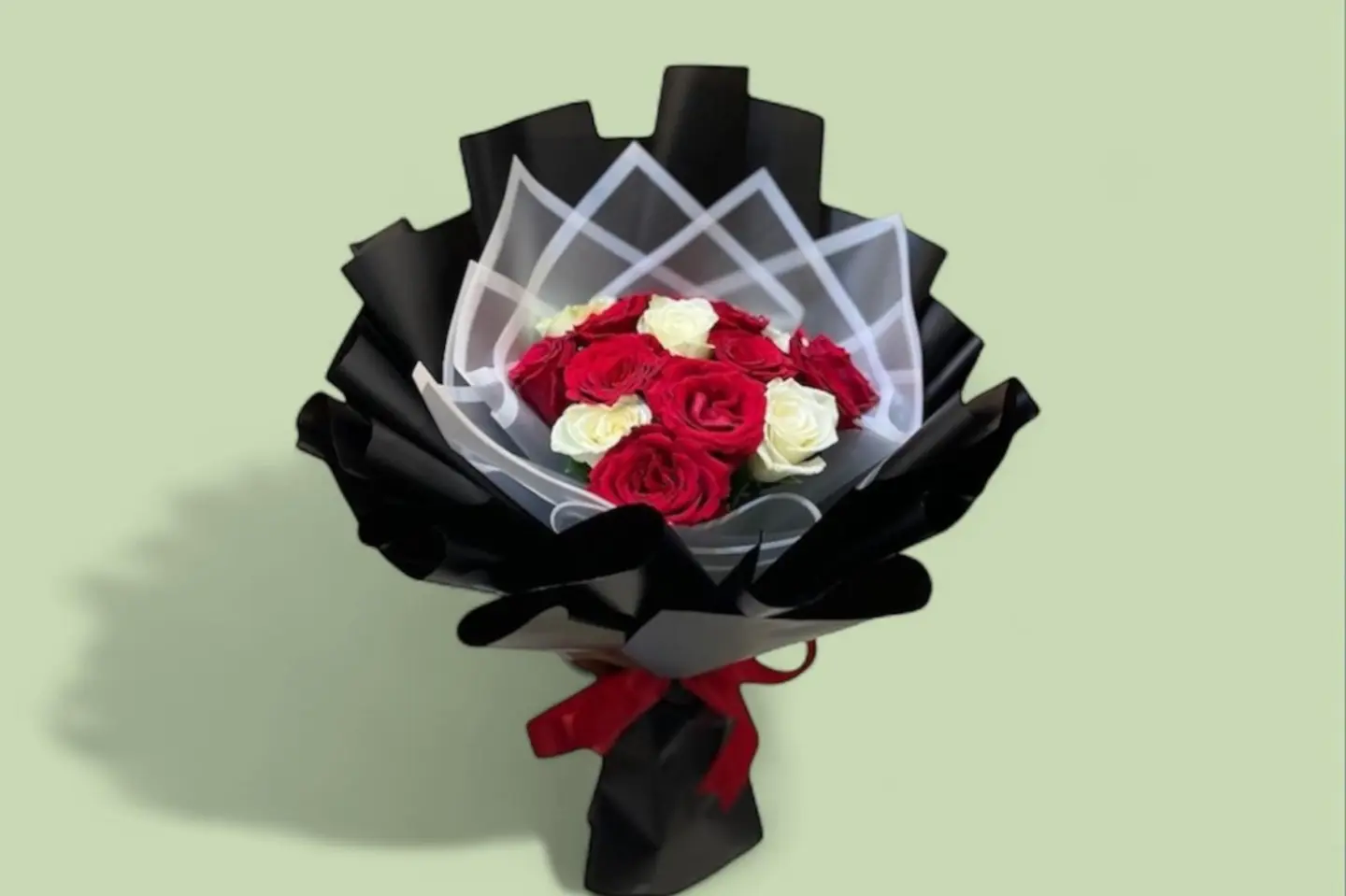 Luxury Red Rose Wrap 2