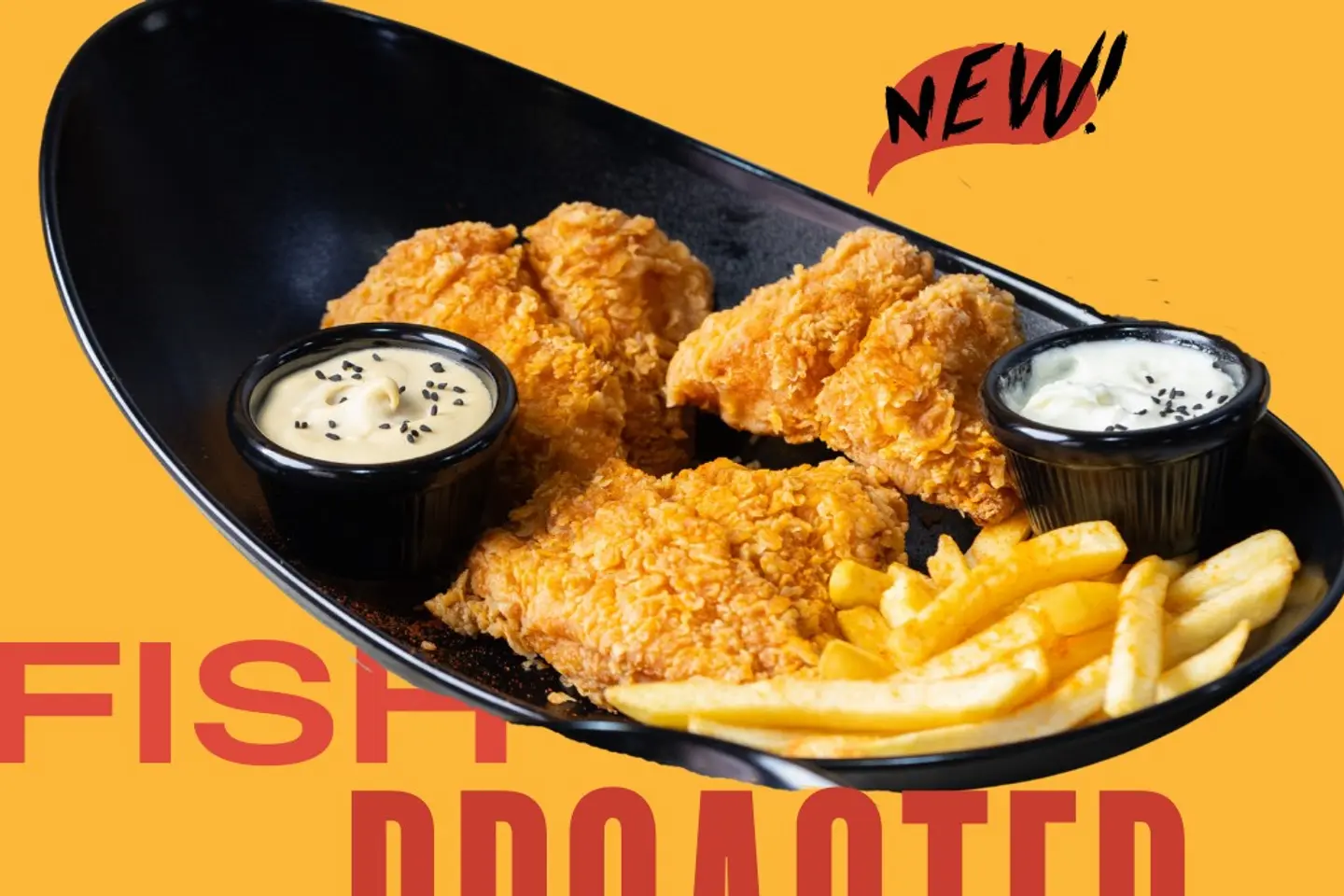 Fish Broasted