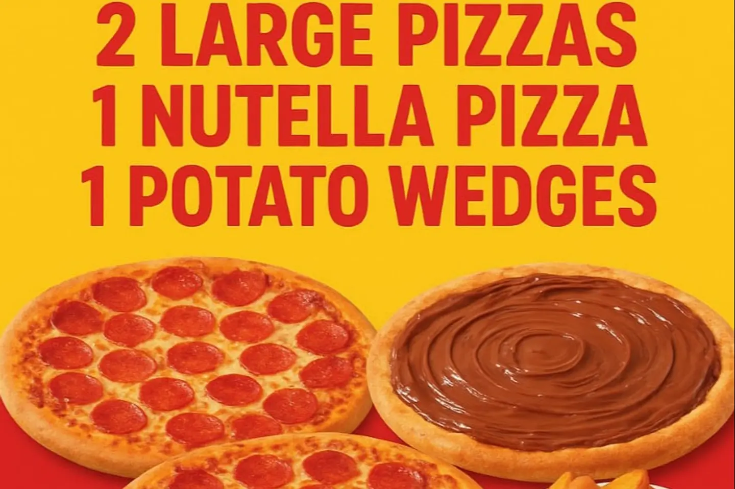 Large Pizzas Offer