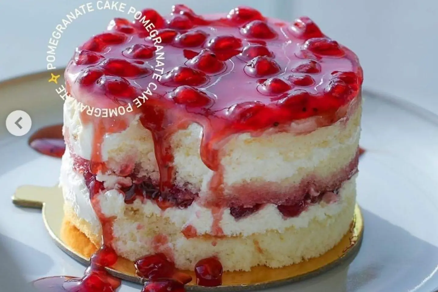 Pomegranate Cake
