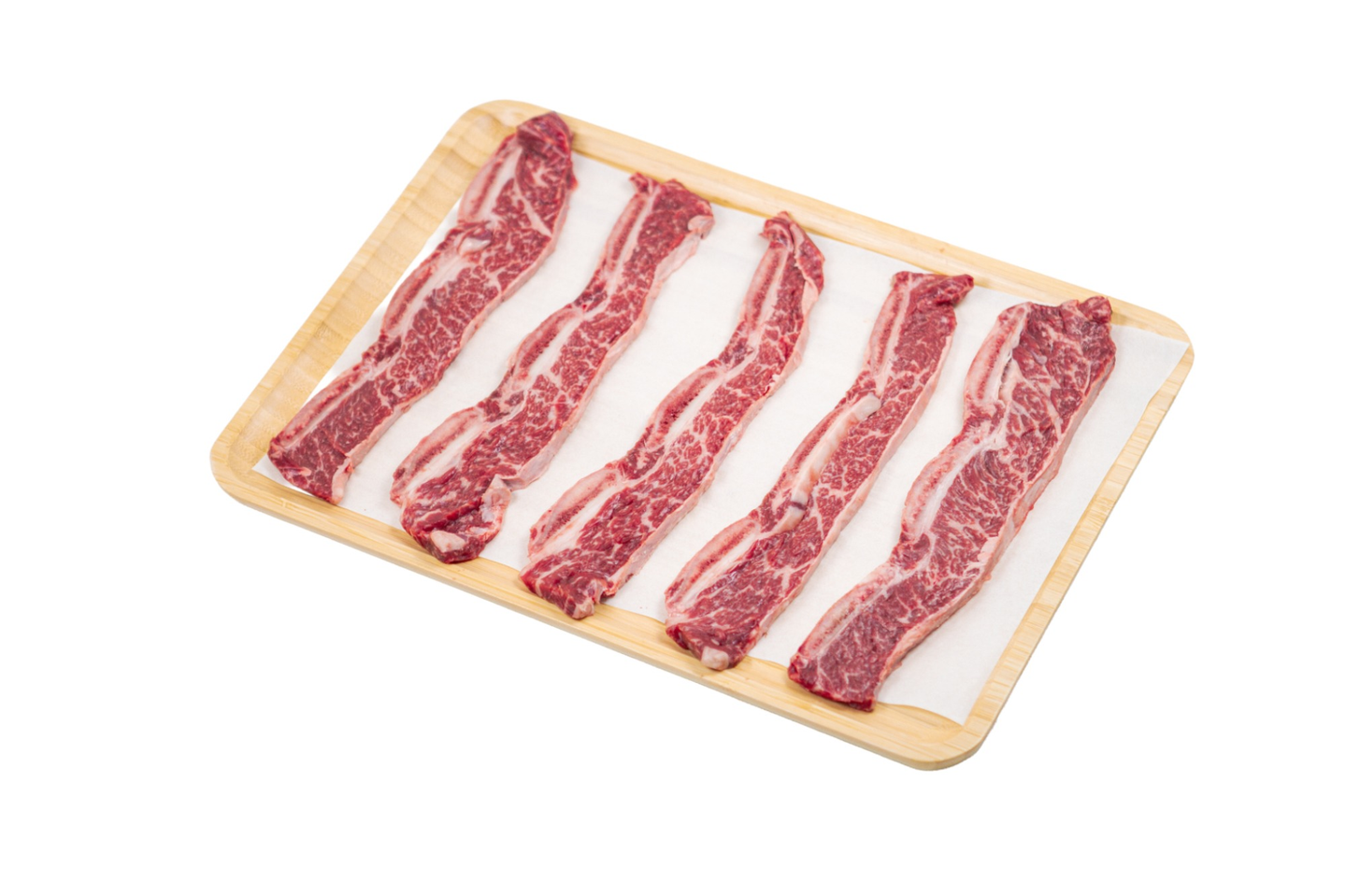 Flanken Style Angus Chuck Short Ribs