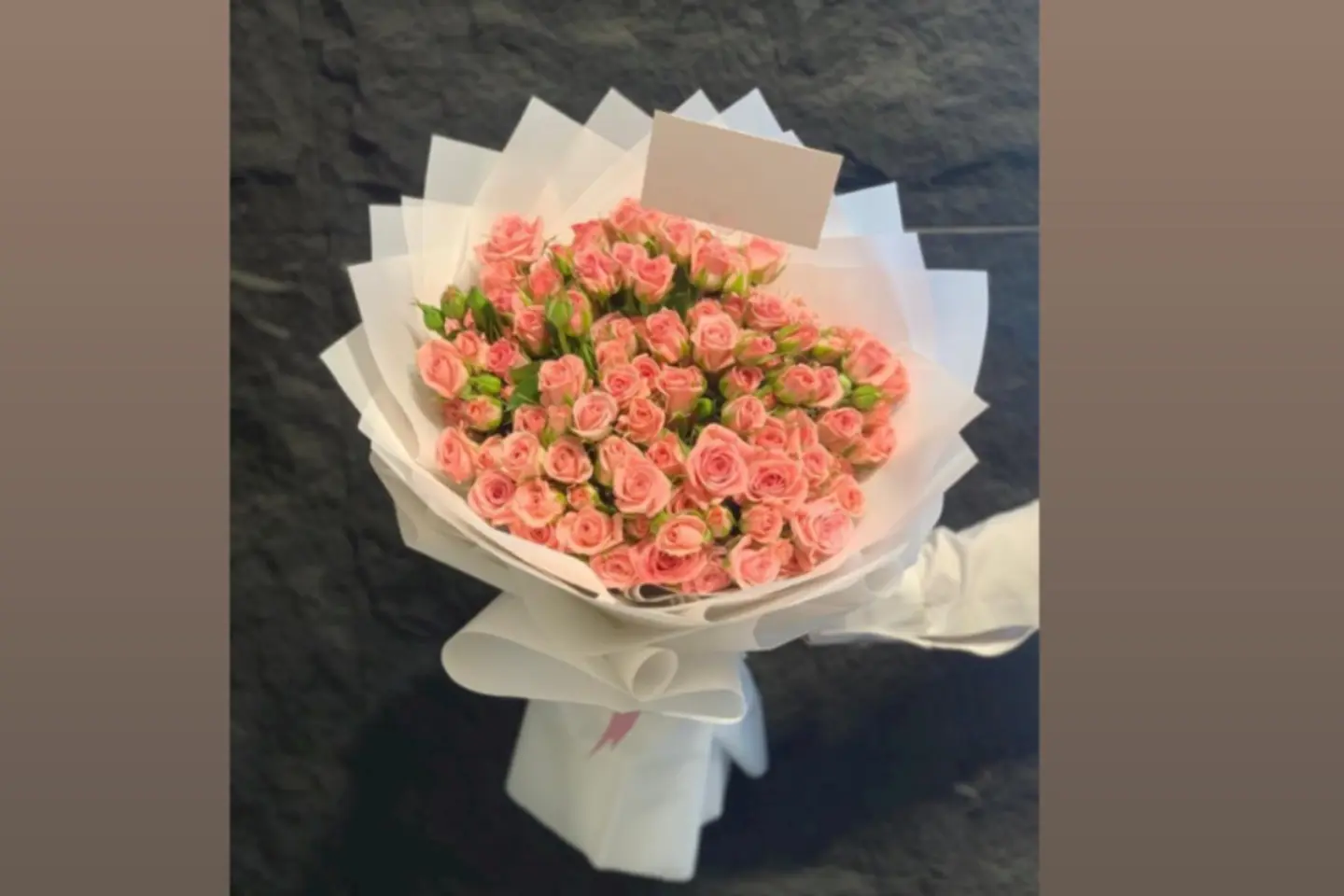 Baby Rose Pink Touch Bouquet