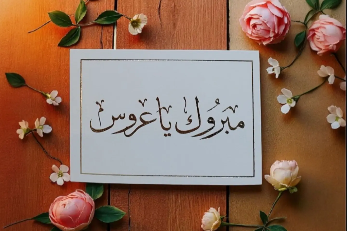 مبروك يا عروس مناسب