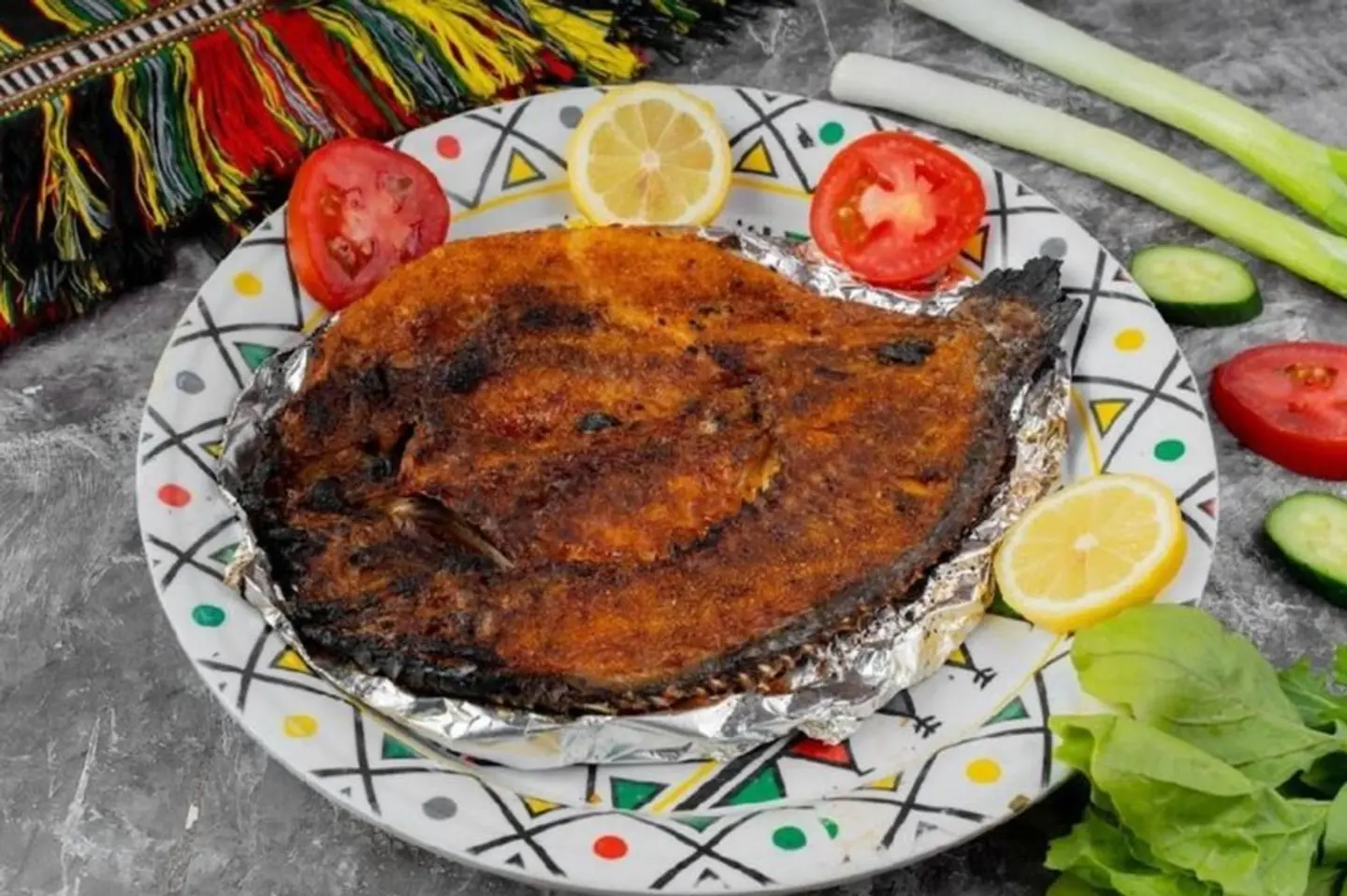 سمك حنيذ ٥٥