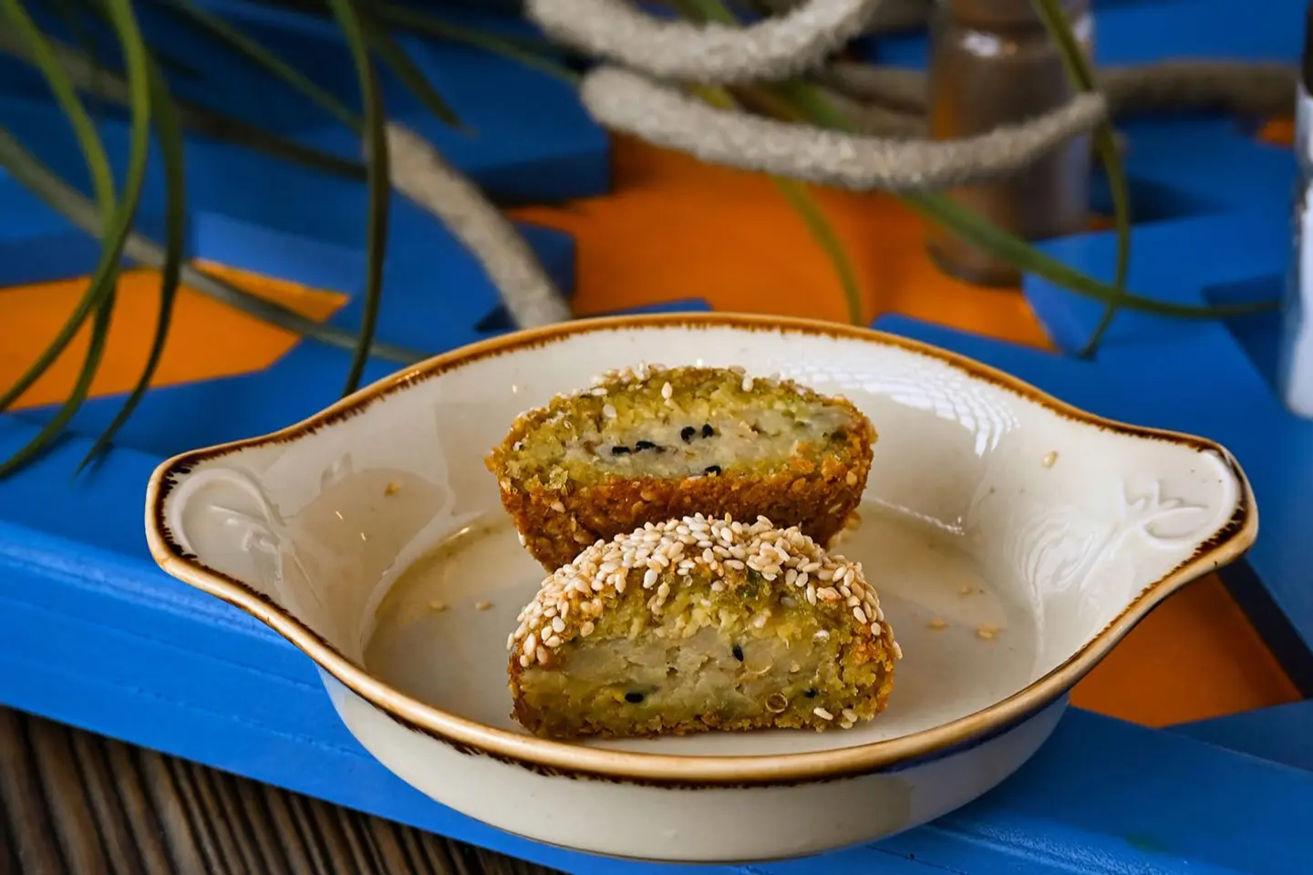 Falafel Stuffed With Potato