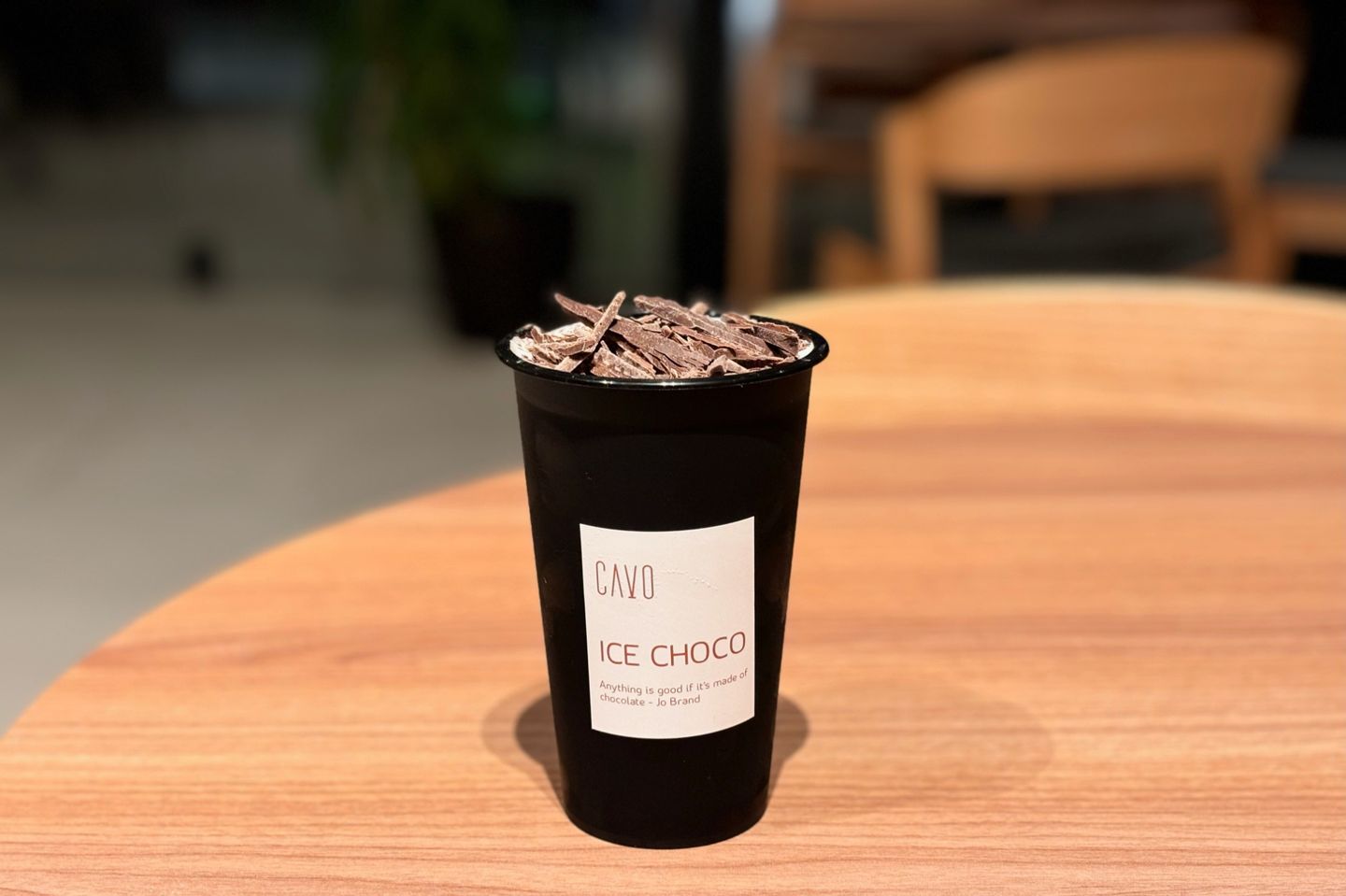 Ice Choco   With Espresso