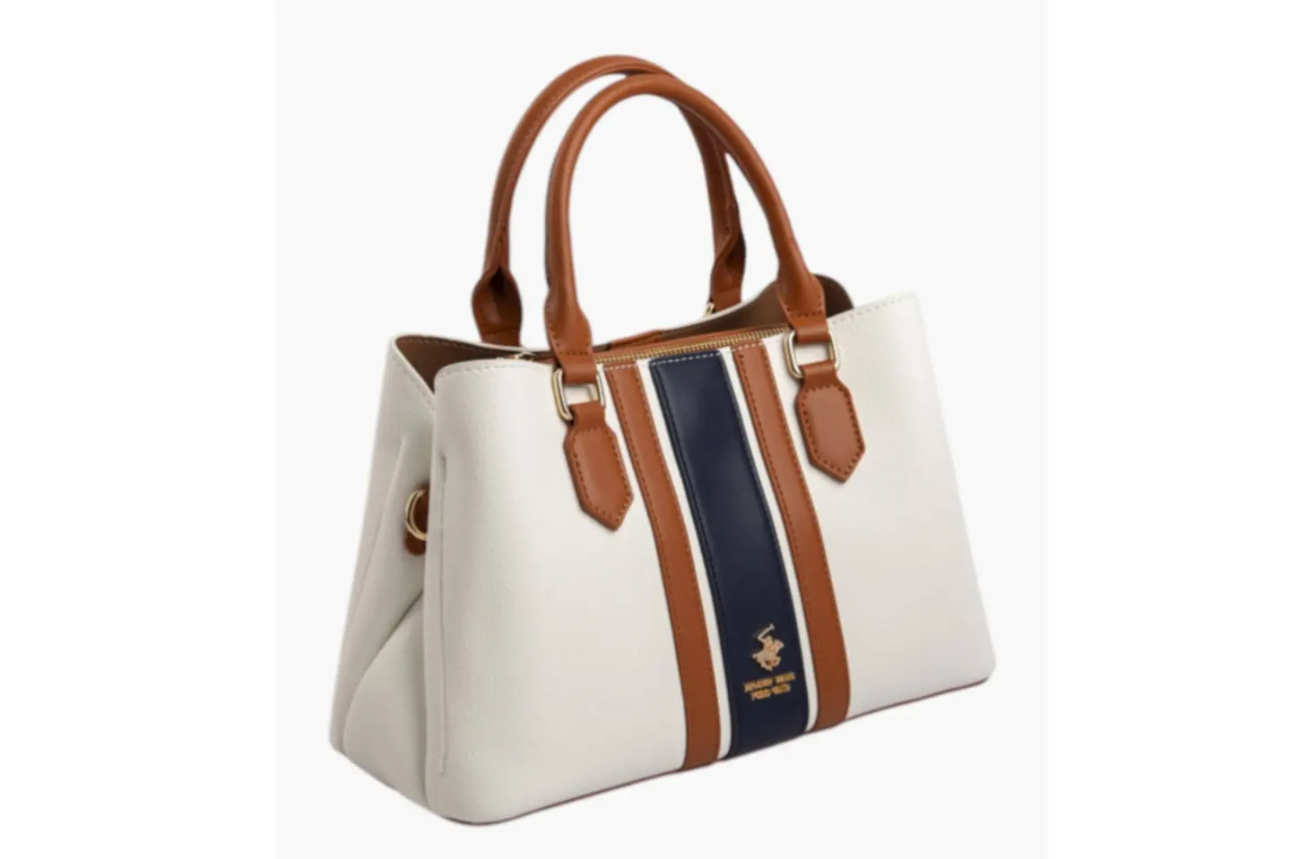 Beverly Hills Polo Club Bag Authentic Global Brand White Color In A Luxurious Gift Box