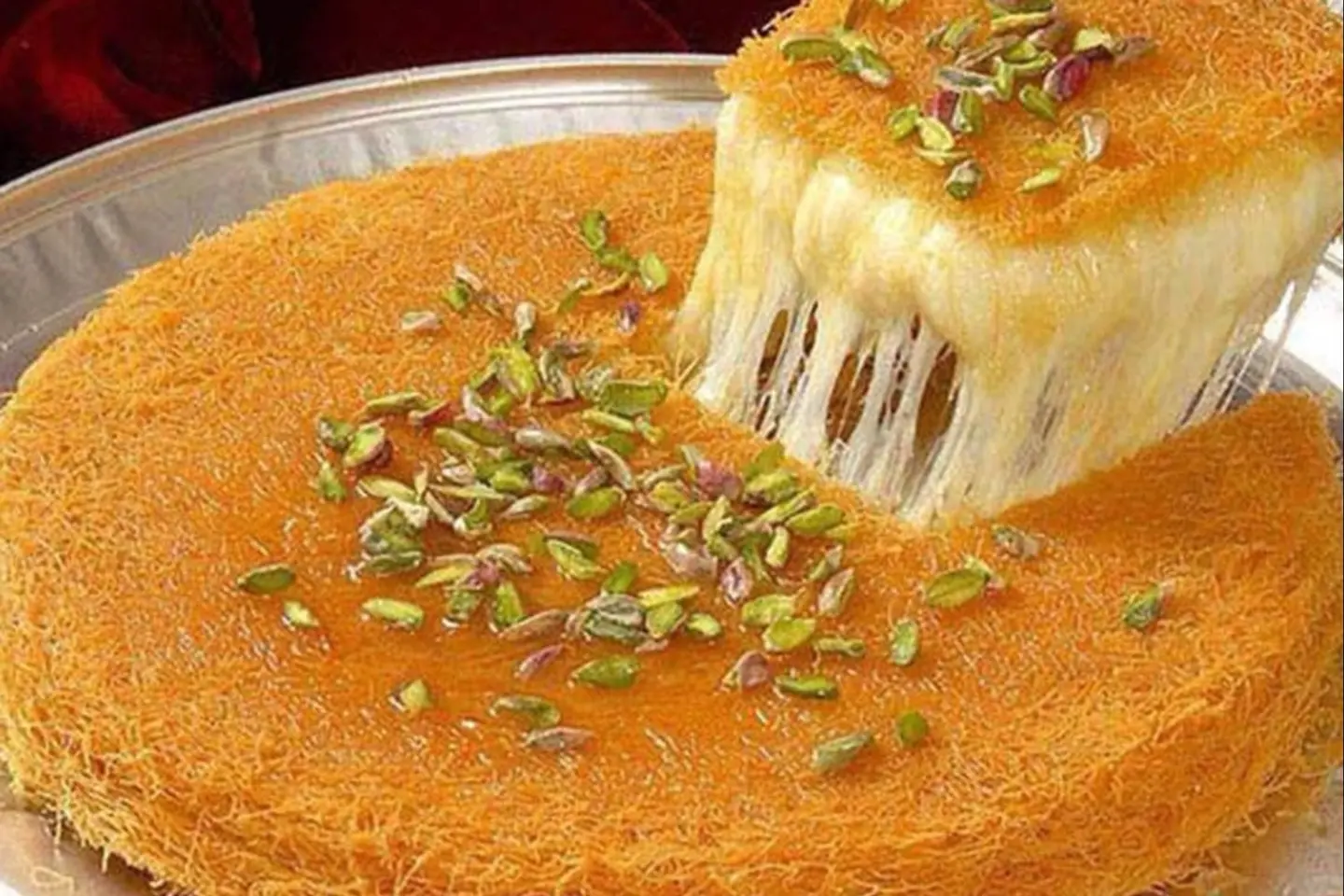 كنافة بالقشطة