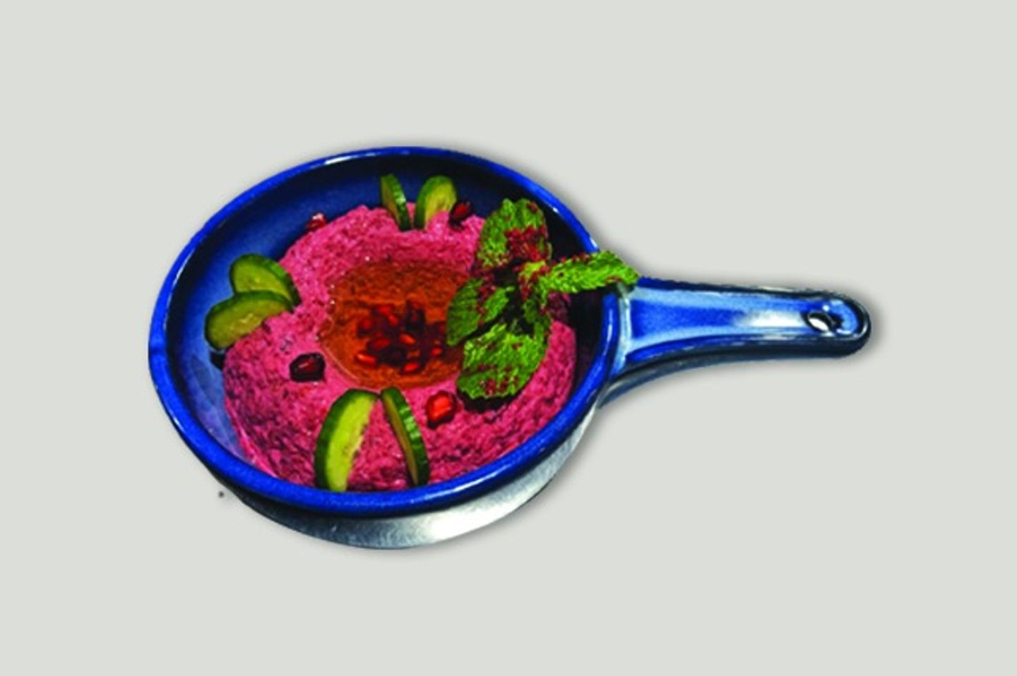 Mutabble With Beetroot