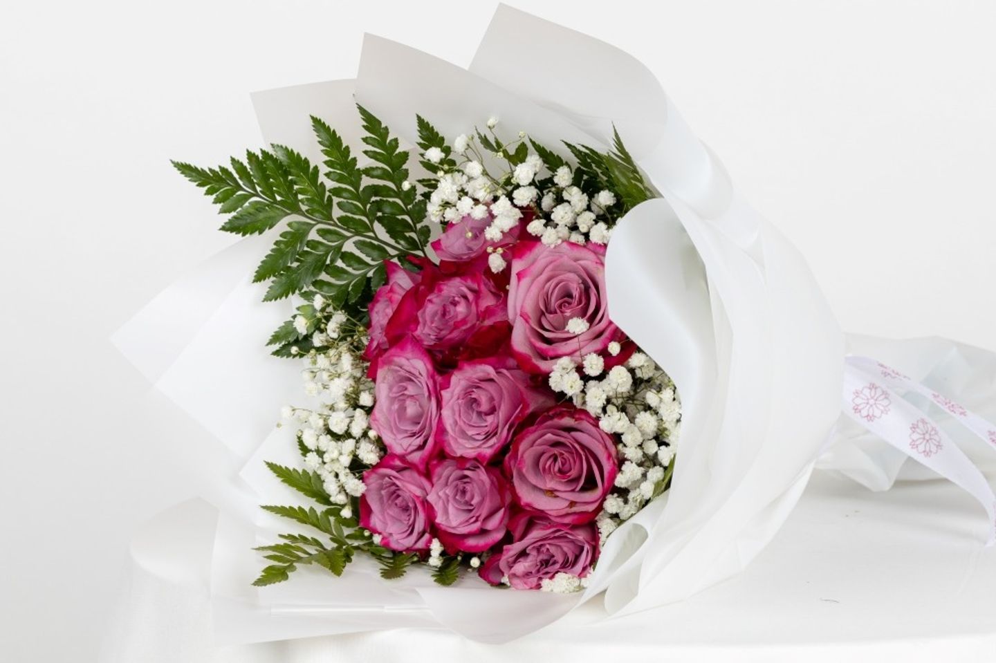 A Bouquet Of Purple Roses